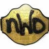 Hogan's Beach Shop Hollywood Hogan Signed WCW NWO Championship Title Belt Replica -Hogans Beach Shop 1301