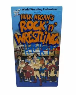 Hogan's Beach Shop WWF: Hulk Hogan's Rock 'n' Wrestling, Vol. 1 [VHS] Signed