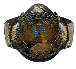 Hogan's Beach Shop WWE Winged Eagle Dual Plated Championship Replica Title Signed
