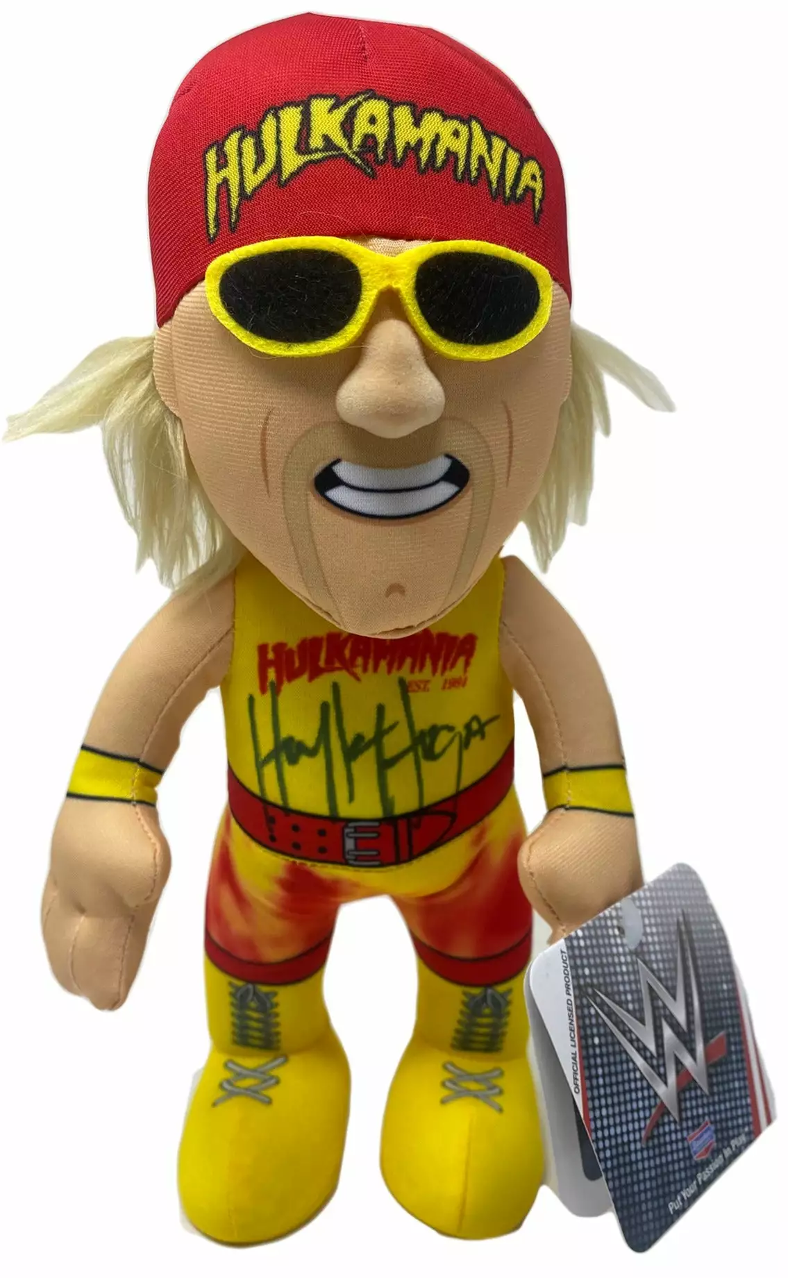 Hogan's Beach Shop WWE Hulk Hogan Doll Signed 3 Hogan's Beach Shop WWE Hulk Hogan Doll Signed
