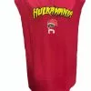 Hogan's Beach Shop Hulkamania Face Signed Tear Off T-shirt -Hogans Beach Shop 4de37385 a097 414d 9e61 baf97e76f24f