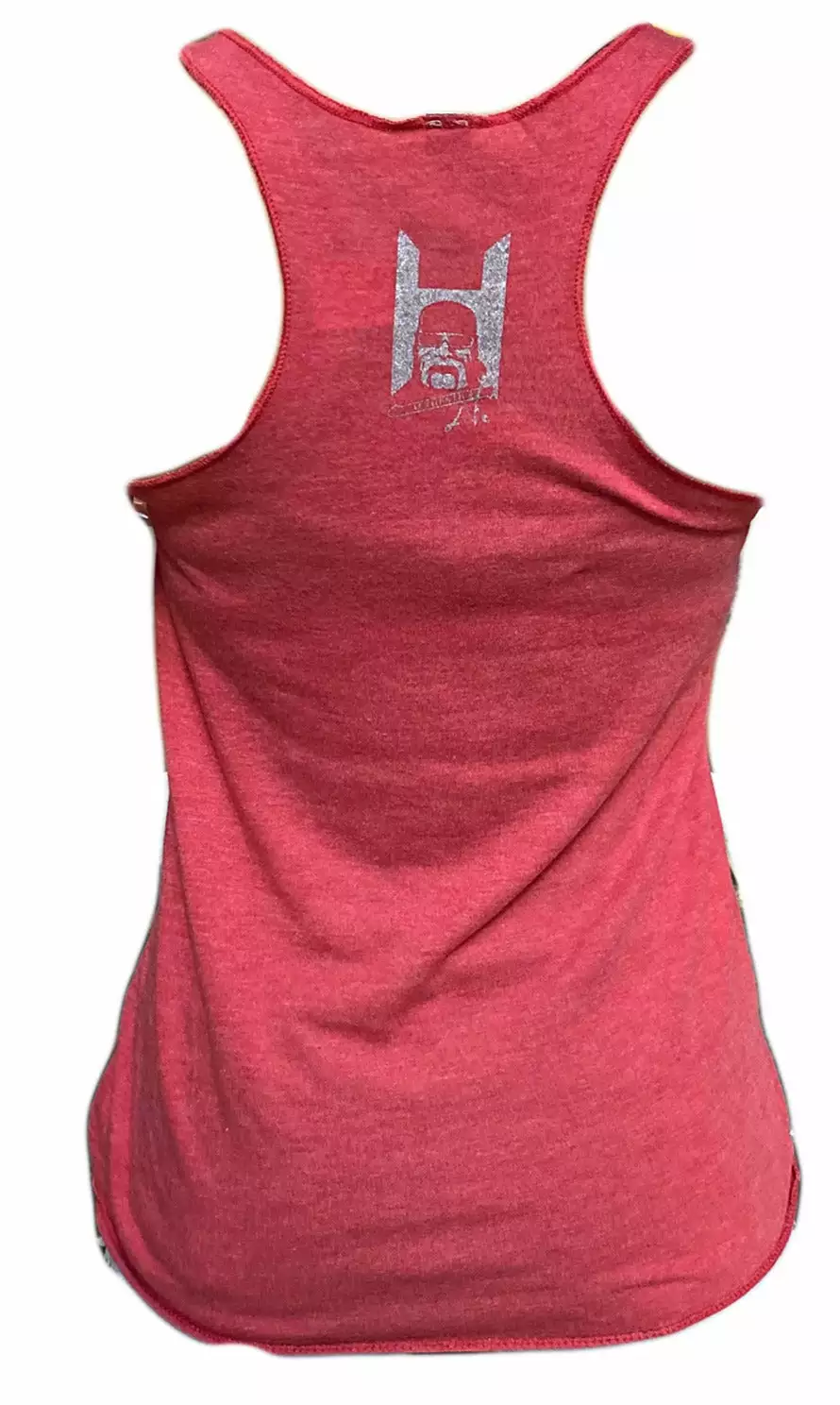 Hogan's Beach Shop Red Vintage Hulkamania Womens Tank 4 Hogan's Beach Shop Red Vintage Hulkamania Womens Tank - Image 2