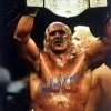 Hogan's Beach Shop Hulk Hogan Signed Heavyweight Championship Poster -Hogans Beach Shop Big Gold Poster