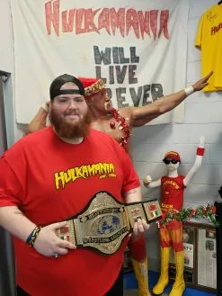 Hogan's Beach Shop Red Hulkamania Tee 7 Hogan's Beach Shop Red Hulkamania Tee -Hogans Beach Shop Hulkamania tim 1