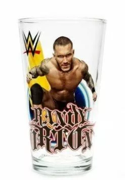 Hogan's Beach Shop Randy Orton WWE Pint Glass