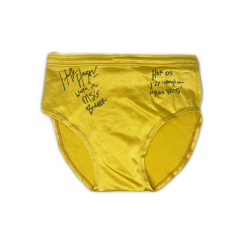 Hogan's Beach Shop Ring Worn Hulk Hogan Signed Trunks Worn In Msg