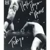Hogan's Beach Shop Hulk Hogan Signed Hogan IWGP Photo -Hogans Beach Shop Signed Hogan IWGP 8x10 1