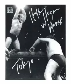 Hogan's Beach Shop Hulk Hogan Signed Hogan IWGP Photo