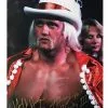Hogan's Beach Shop Hulk Hogan Signed Thunderlips Hat And Cape Poster -Hogans Beach Shop Signed Thunderlips Hat and Cape Poster