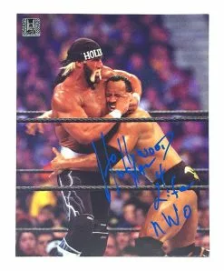 Hogan's Beach Shop Hulk Hogan Signed Wrestlemania 18 Photo