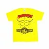 Hogan's Beach Shop Yellow Hulkamania Heavyweight Champion Shirt Kids -Hogans Beach Shop Yellow Hulkamania Heavyweight Champion Shirt Kids 1