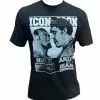 Hogan's Beach Shop Hulk Hogan Versus Andre Icon Tee -Hogans Beach Shop andreandhoganblack