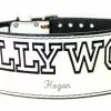 Hogan's Beach Shop Hulk Hogan Signed Hollywood Hogan White Weight Belt -Hogans Beach Shop hogansbeachshop pp 173