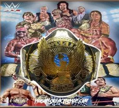 Hogan's Beach Shop WWE Winged Eagle Dual Plated Championship Replica Title Signed -Hogans Beach Shop image 5b155bdb eb0a 4faa 932b 8bb9dc8aeada