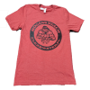 Hogan's Beach Shop HBS Circle Crab Red Tee -Hogans Beach Shop redhbstee