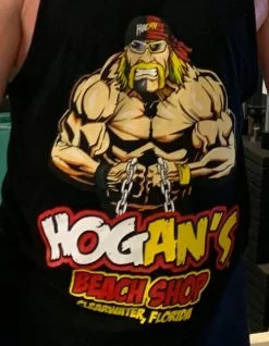 Hogan's Beach Shop Hulk Hogan Split Face Youth Shirt -Hogans Beach Shop split