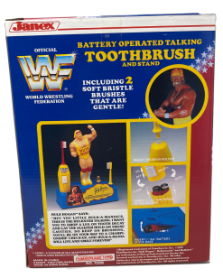 Hogan's Beach Shop WWF LJN Hasboro Wrestling SuperStars Battery Operated Toothbrush Signes -Hogans Beach Shop toothrush3