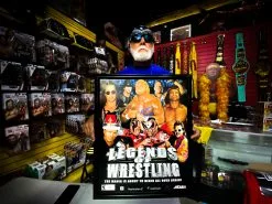 Hogan's Beach Shop Legends Of Wrestling Signed Original Poster W/ Coa